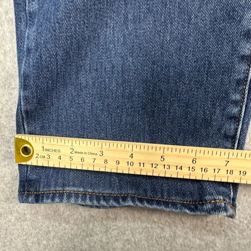 Banana Republic Jeans Mens Size 32x35 Dark Wash Denim Regular Fit Straight Leg